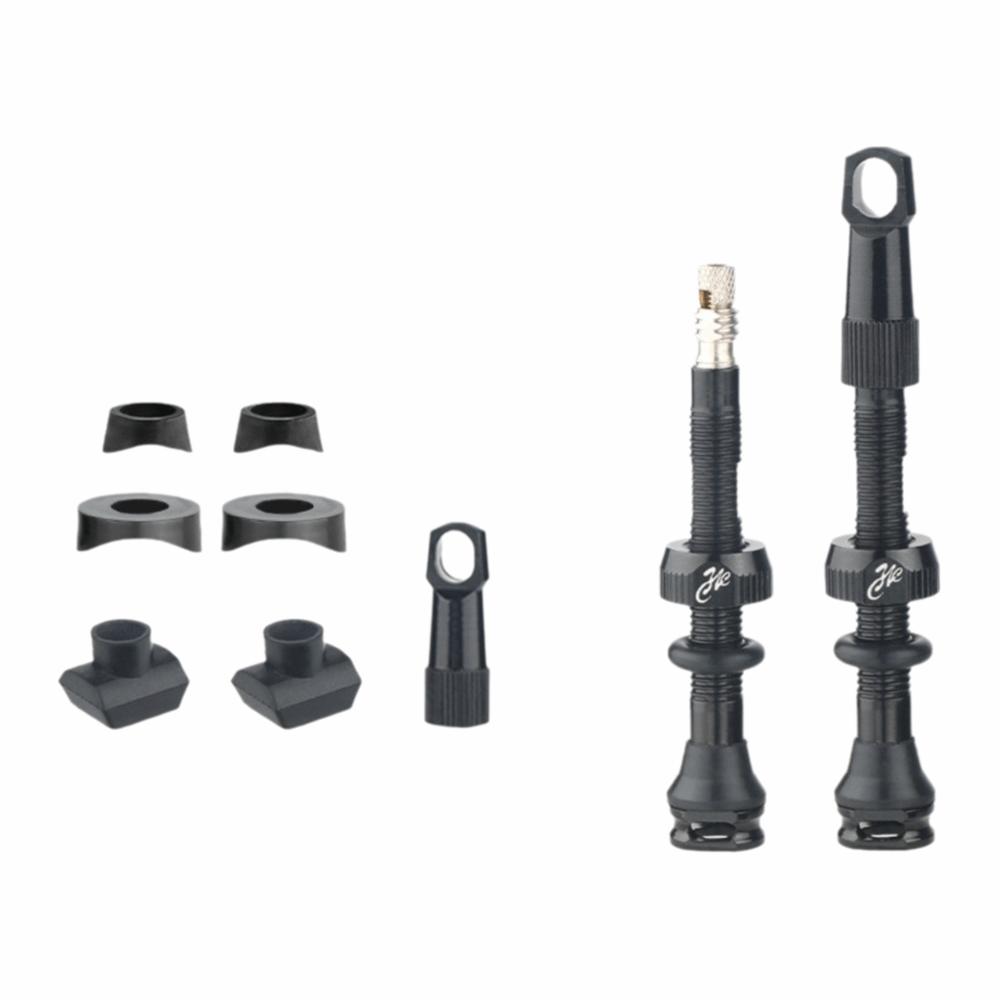 40/50/65/80mm Fahrrad Tubeless Reifenventil F/V Nippel Abnehmbarer Messingkern Fahrradreifenventile Carbonfelge Presta Ventile