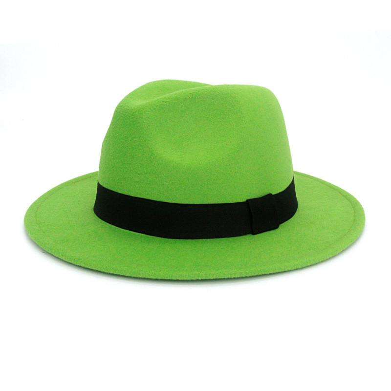 Stylish Jazz Hat For Men And Women With Wide Brim And Breathable Warmth For Summer Outdoor Events