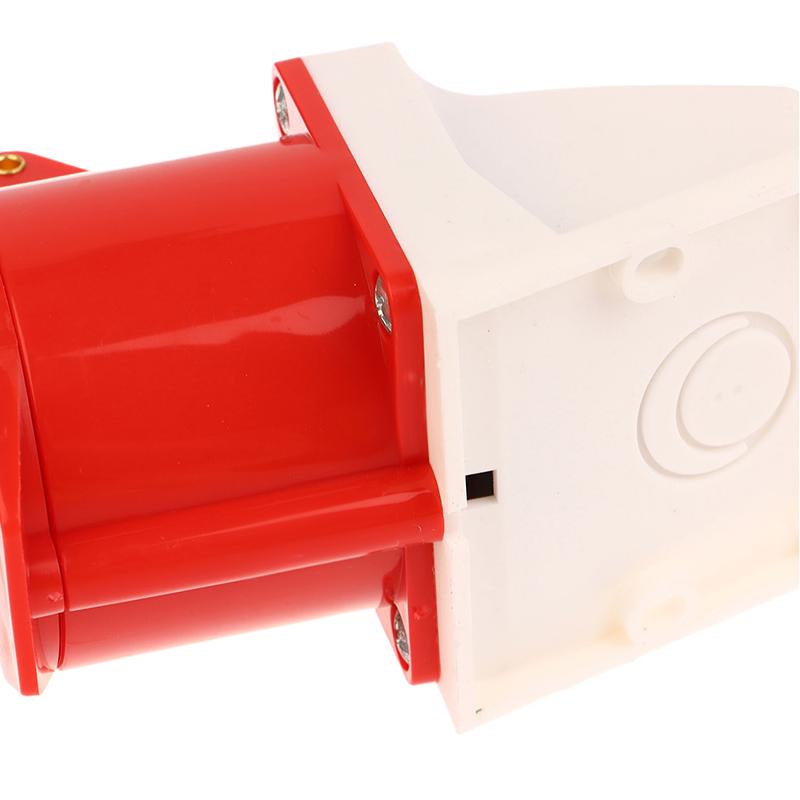 1 Piece 3Pin 4Pin 5Pin Industrial Plug And Socket Waterproof Connector 16A/32A Electrical Connection Wall Mount Socket