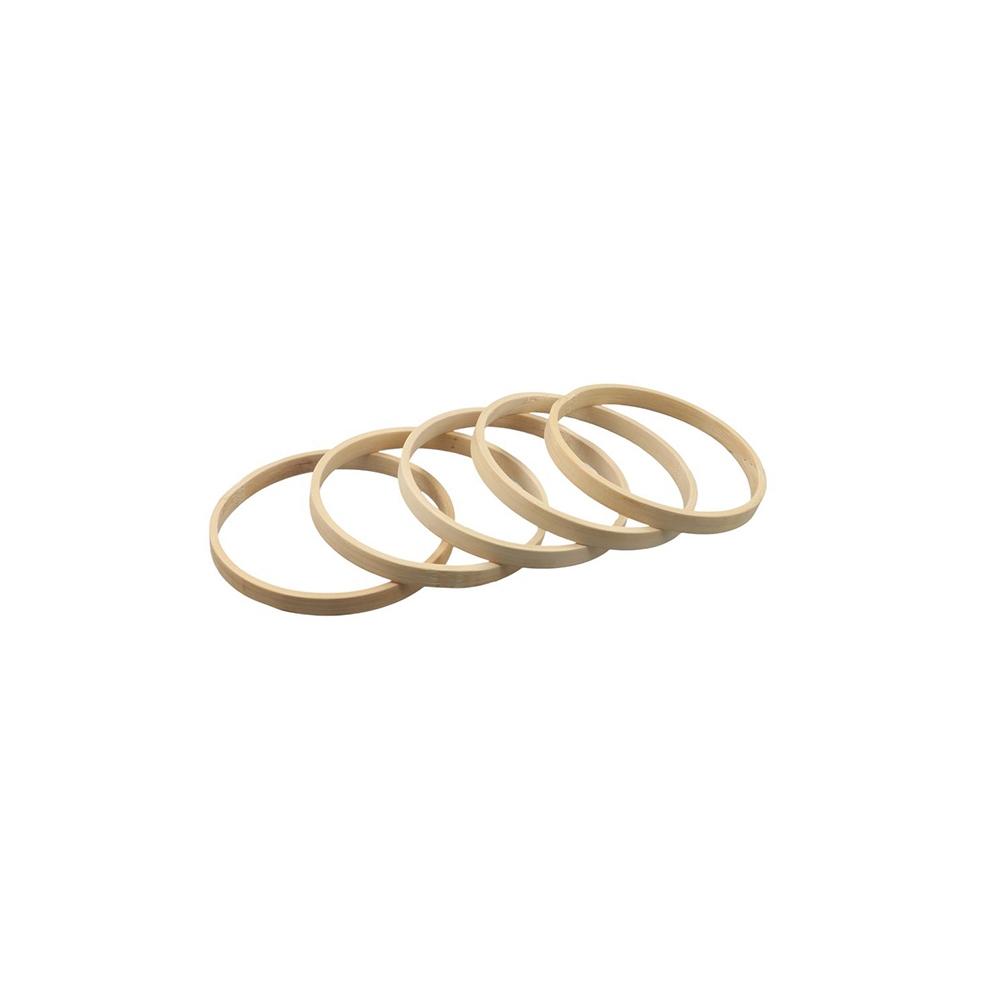 

Stitch Wreath DIY Art Craft Dream Catchers Wooden Frame Hoop Bamboo Circle Knit Tool Crafts Hoops