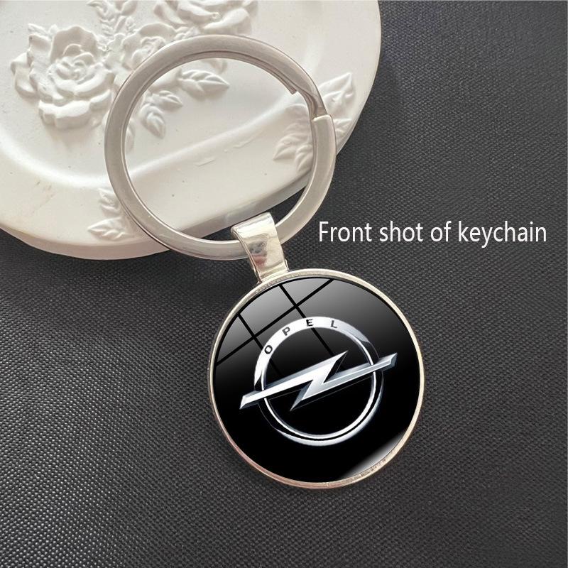 

3D Alloy Car Logo Keyrings Key Chain Pendant For Opel Astra H J G K Insignia Corsa C D Vectra C B Meriva Interior Accessories