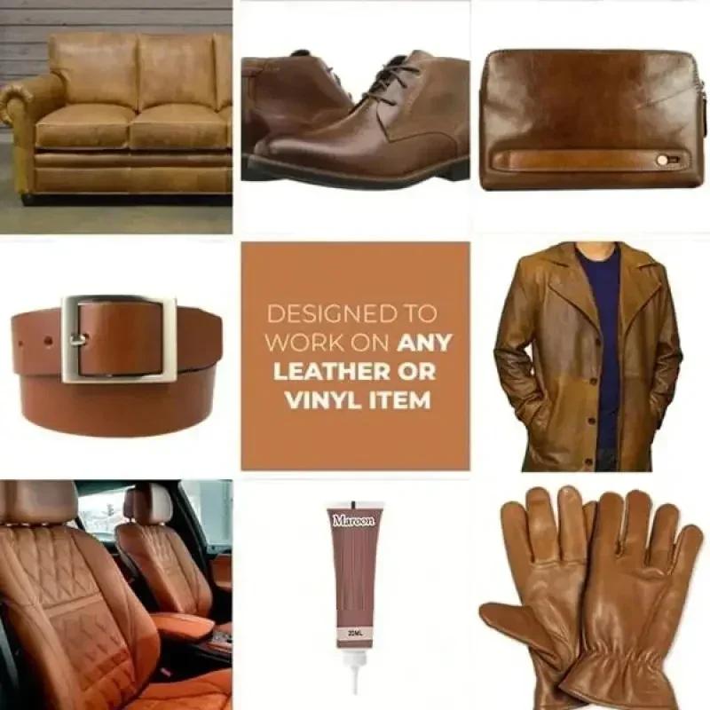 Vopsea pentru piele Kit de reparare a pielii Îngrijire 20 ml Gel de curățare a pantofilor Pastă de plasture Umplere canapea Cremă pentru mașini Produse chimice pentru curățarea gospodăriei