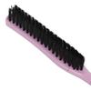 Teasing Hair Brush Hair Care Portable 3 Row Teasing Brush for Beard Salon Travel Home
