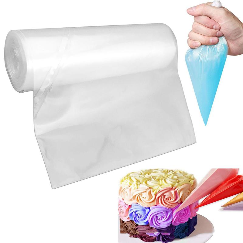 50pcs Versatile Disposable Pastry Bags for Icing Piping Cake Decorating Tool Durable Bakery Cupcake Cookie Supplies A