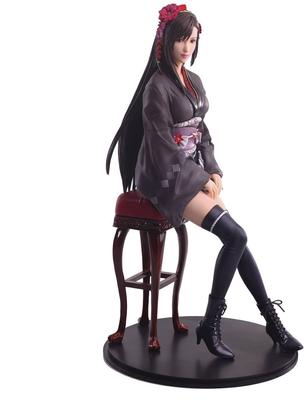 Final Fantasy VII Remake STATIC ARTS Tifa Lockhart Egzotiška Suknelė Baigtas Figūrėlė Versija