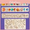 Childrens Educational Space Puzzle With Wooden Solar System For Learning And Cognitive Development