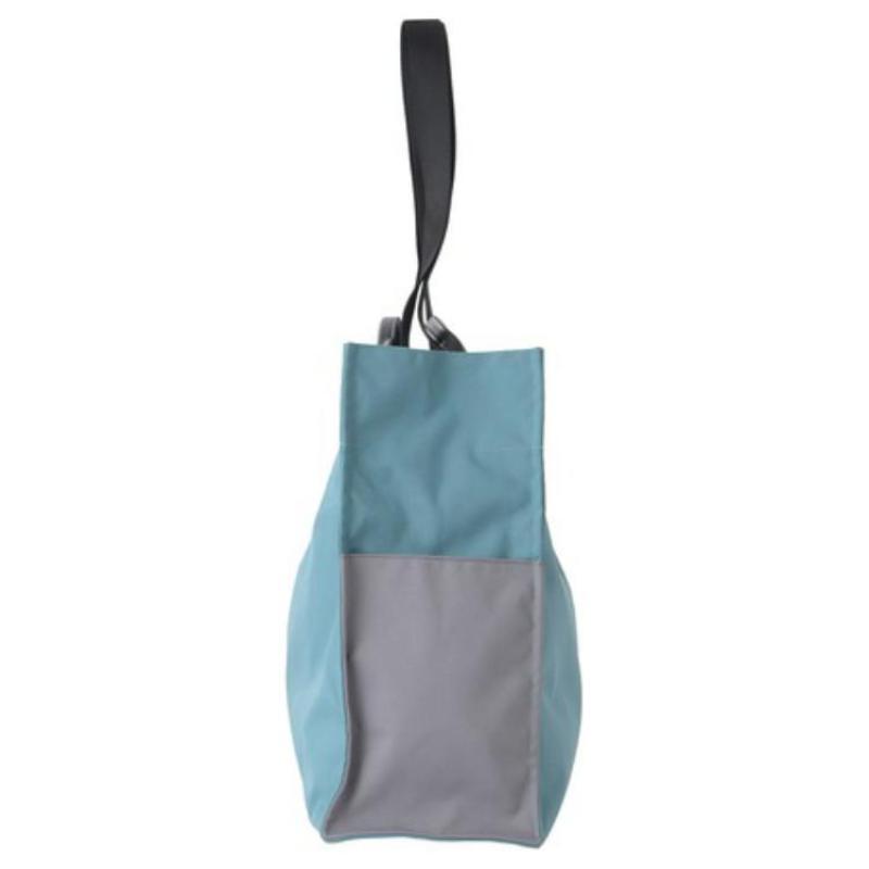 New Balance Nylon Tote Bag, Shopping Bag, Shoulder Bag, Handbag Large Size Unisex Light Indigo New Balance LAB45618NUS