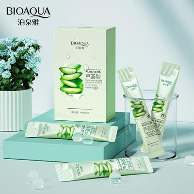 Aloe Vera Máscara Hidratante Multiefeito Refrescante Controle de Oleosidade Máscara Nutritiva e Iluminadora para a Pele