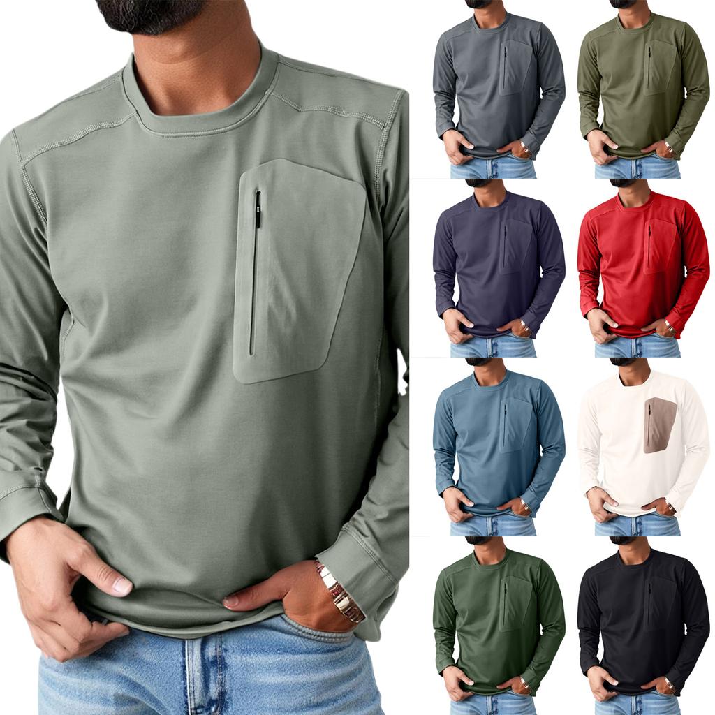 Men's  Hoodie  Trend  Loose  Round Neck  Pullover