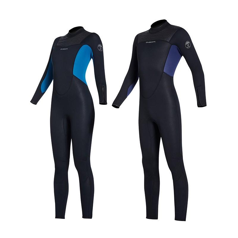 Warm Diving Suit Men 3MM Long-sleeved One-piece Women Cold-proof Snorkeling Jellyfish Surfing