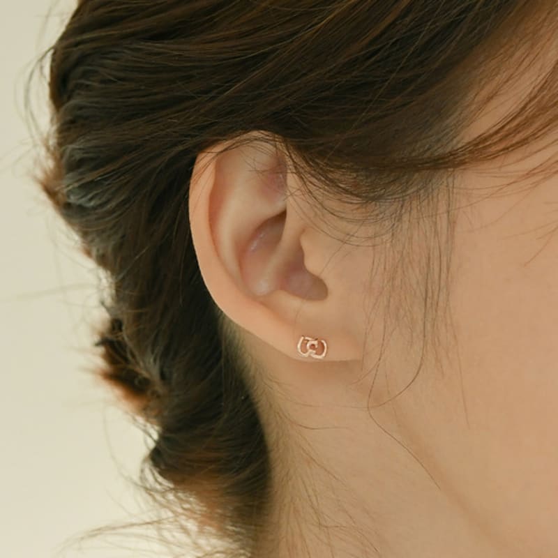 Tirr Lirr 14K Pink Gold Ionian Earrings TESK4P00018M