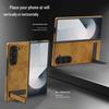 Crystal Shield Leather Magnetic Stand Case for Samsung Z Fold7 - Full Coverage, Drop-Proof Protection