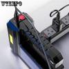Solar Rechargeable USB Strong Light Flashlight Super Bright Led Flashlight Portable Searchlight Distant Light