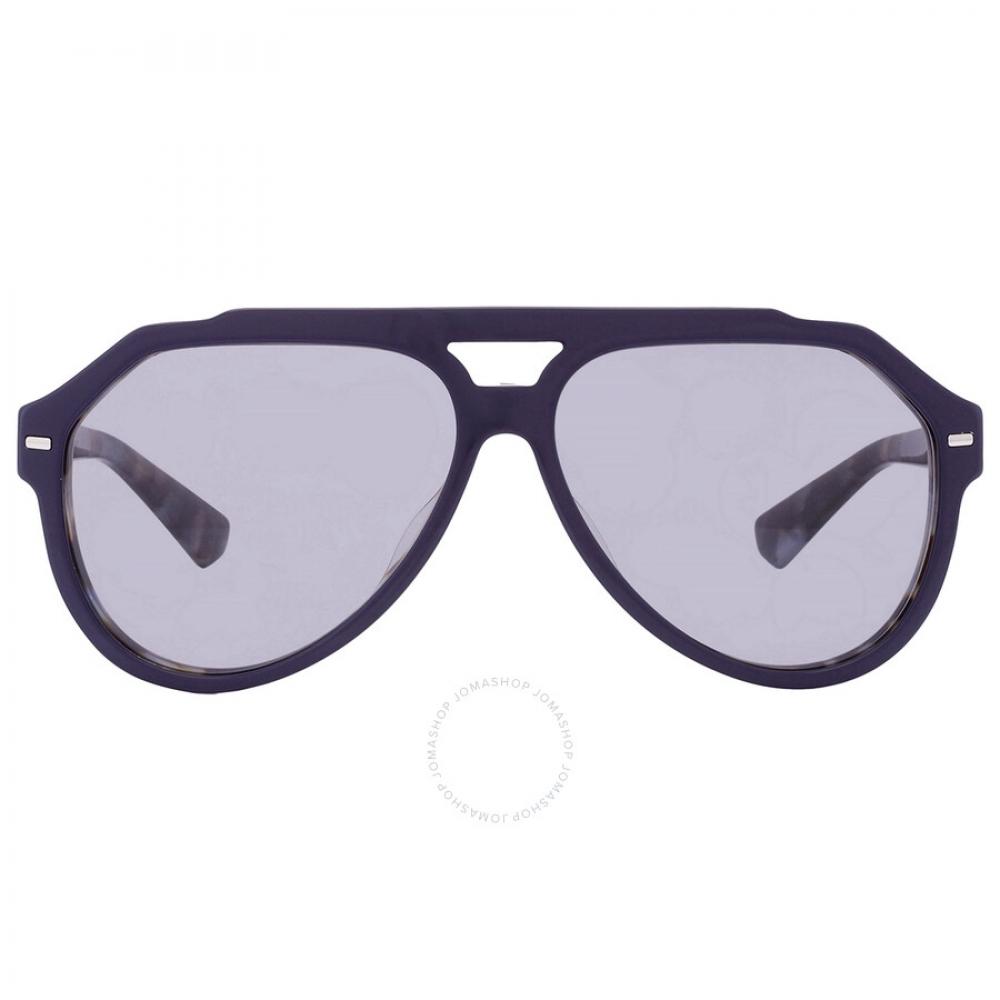 

Dolce Gabbana Серые мужские солнцезащитные очки оверсайз DG4452F 3423 1 60