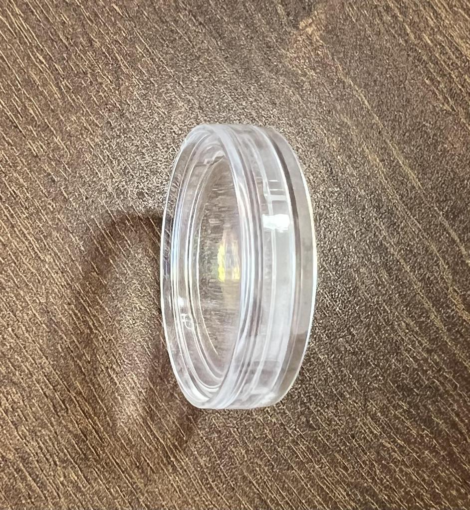 Silver Dollar Zodiac Commemorative Coin Transparent Protective Box