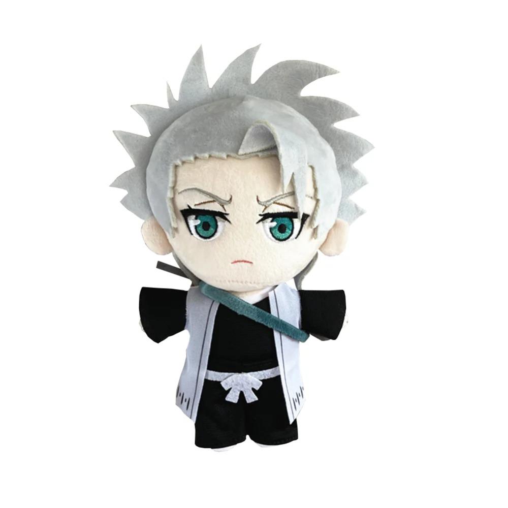 Anime Plush Doll Aizen Sousuke Zaraki Kenpachi Plushie Kuchiki Byakuya Kurosaki Ichigo Plush Toy Cosplay Soft Stuffed Pillow Gif