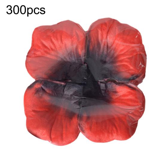 300 Pcs Faux Silk Rose Petals Artificial Flower Petals Decoration for Wedding Flower Girl Basket Dinner Table Centerpiece Party Confetti