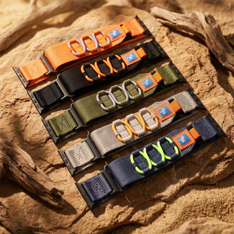 Adjustable Nylon Watch Band Replacement Strap for Apple Watch Series Ultra SE