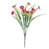 Artificial Spring Grass & Daisies with Fruit for Table, Windowsill, Porch & Outdoor Decor