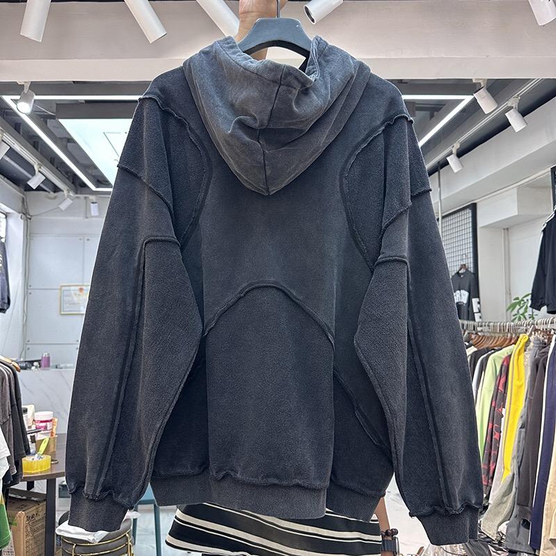 ZYLLO Reverse Design Process Solid Color Hoodie