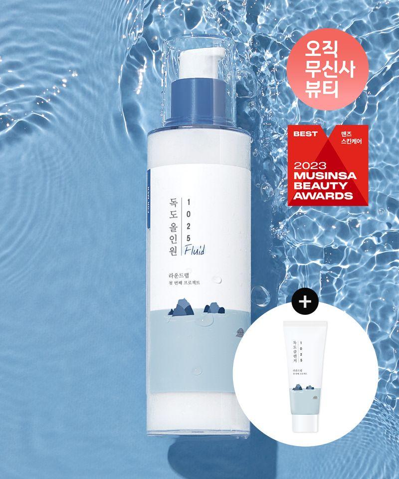 For Men 1025 Dokdo All-in-One Fluid 200ml (+Free Dokdo Cleanser 40ml)