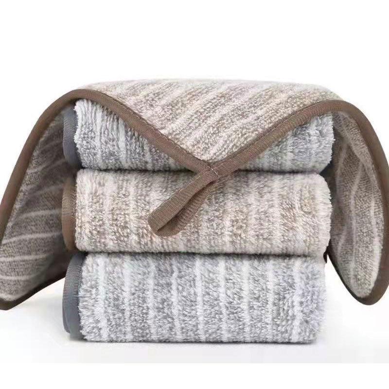 Thickened Coral Fleece Absorbent Dishwashing Towel and Scouring Pad