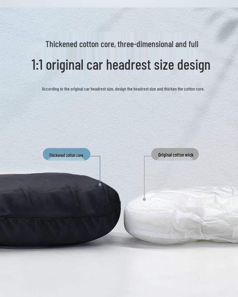 Adjustable Headrest Neck Pillow Strap for L9/L8/L7/L6/I8 - Three-Color Car Interior Accessory