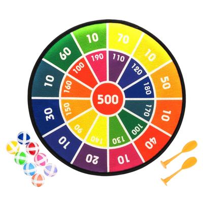 APOSITV Toy Ball Target with Darts, 8 Balls, Safe for Indoor and Outdoor Use, Large Size