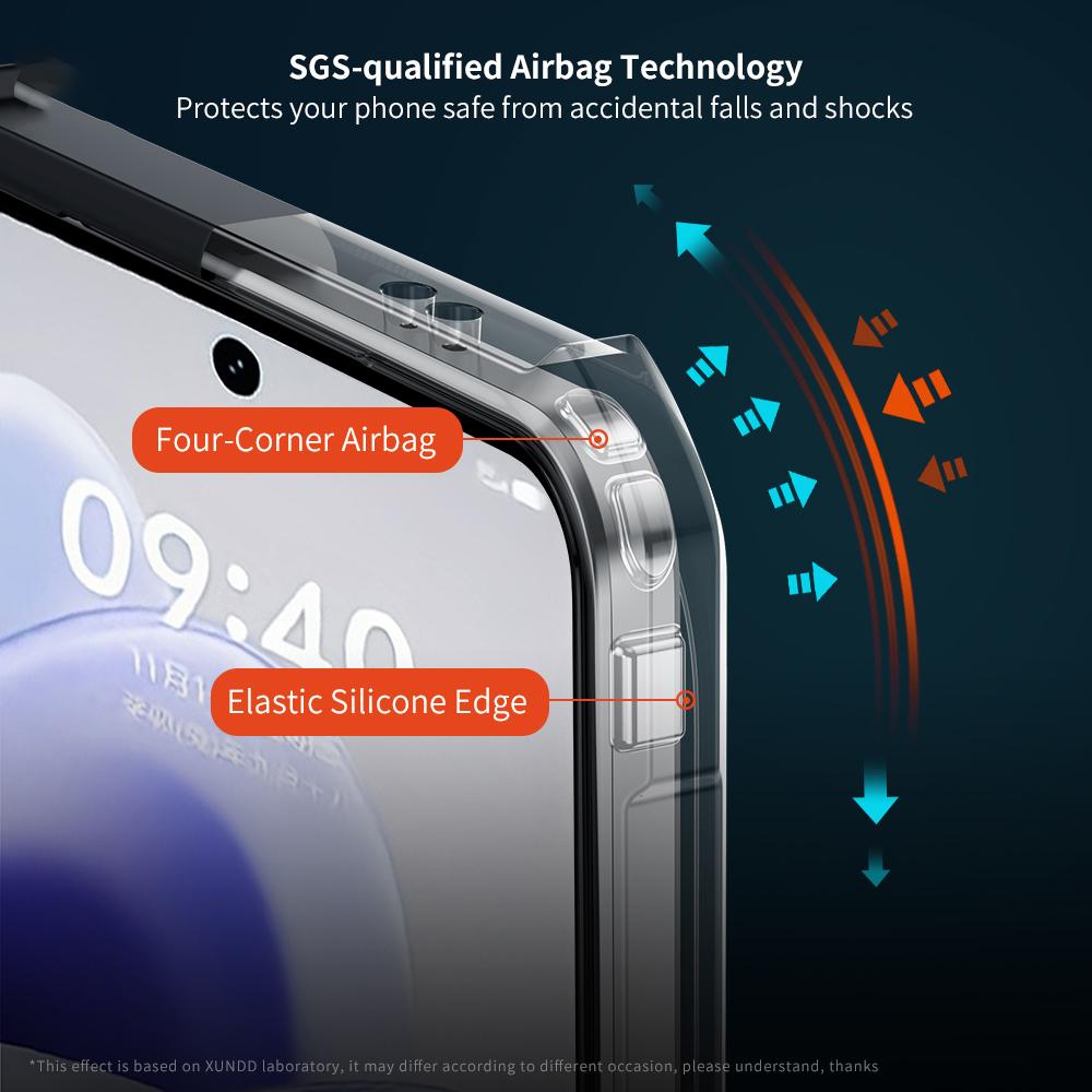 XUNDD For Vivo iQOO Neo10 5G Case Dropproof TPU+Acrylic Clear Back Phone Cover