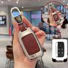 Jaguar XFL/XEL/F-Pace/XJL/F-Type/E-Pace High-End Leather Metal Key Case for Men & Women