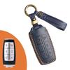 For Genesis Rohens Leather Car Key Cover Gv70 Rohens Gv80/G90 Car Key Full Package Protective Case