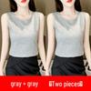 Women's Summer Spaghetti Strap Tank Top - Slim Fit Sleeveless Vest for Students & Girls