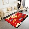 Vintage Cinema Movie Theater Carpet Popcorn Decor Rug Indoor Living Room Floor Mat Doormat