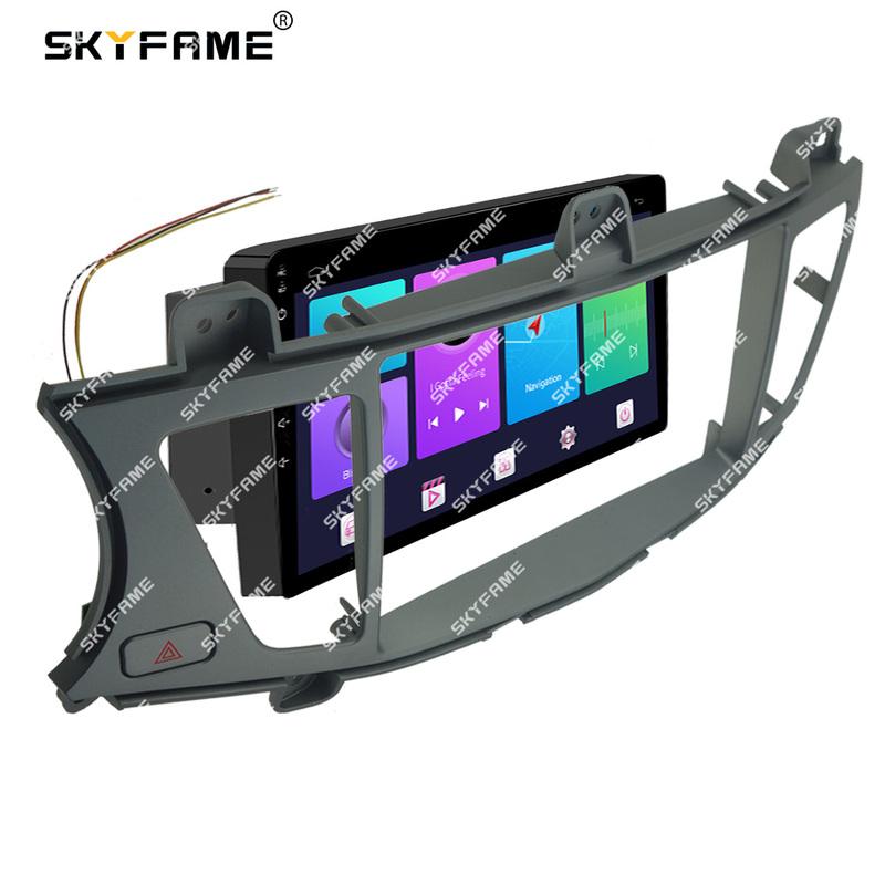 SKYFAME Car Frame Fascia Adapter Canbus Box Decoder Android Radio Dash Fitting Panel Kit For Kia K7 Cadenza