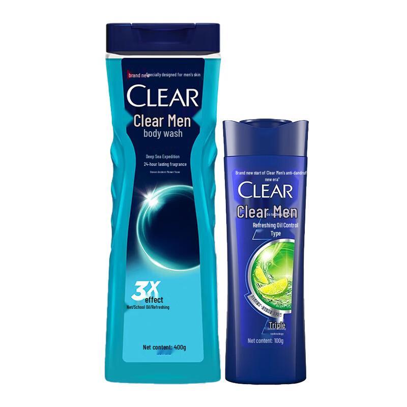 

Clear Men Deep Sea Adventure Shower Gel & Shampoo Set