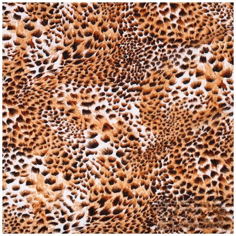 100x150cm Zlatá sametová látka se zvířecím potiskem Tygr Leopard Zebra Potisk Látka na pohovku Hračky Látka na společenské oblečení