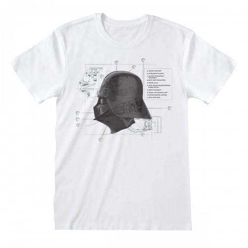 STAR WARS Unisex Adult Mask Diagram T-Shirt