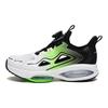 Anta Durable Low-Top Kids Running Shoes Kids Sneaker White Black Green 312226990A-5