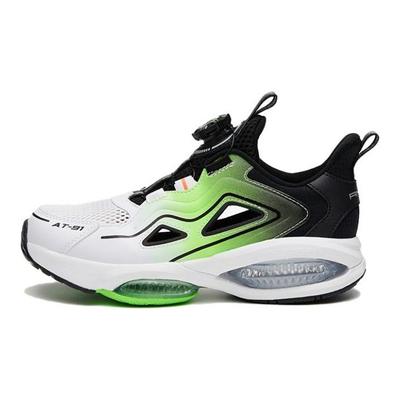 Durable Low-Top Kids Running Shoes Kids Sneaker White Black Green 312226990A-5