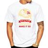 New Humor Tee Shirt Black Men Cotton Brand Tshirt JEAN LUC PICARD FOR PRESIDENT STAR SHIRTS Vintage Graphic T-shirt Short Sleeve