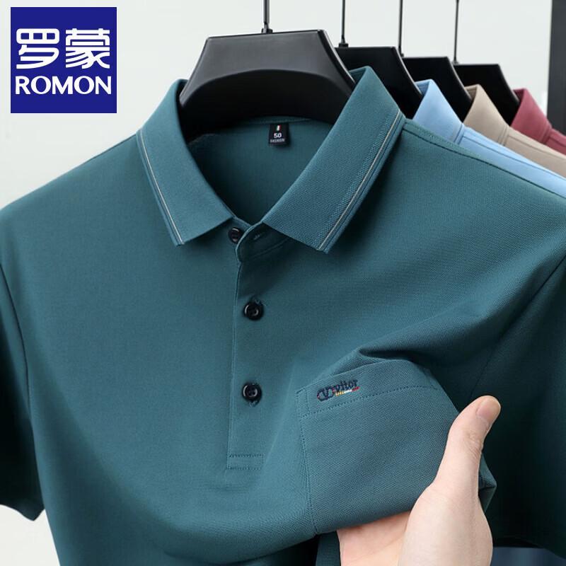 

Luomeng Men s Summer Polo Shirt with Pocket L