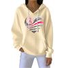 Women's Fashion CasualAngel Printed Pullover Sports Long Sleeve Sweatshirt