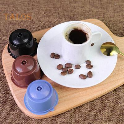 Capsules de café réutilisables de qualité alimentaire, 5 pièces, tasse, pratique, Durable, filtre pour Dolce Gusto
