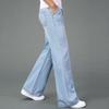 Erkek Orta Bel Flared Jeans Boot Cut Bacak Flared Gevşek Fit Yüksek Bel Erkek Tasarımcı Klasik Denim Jeans