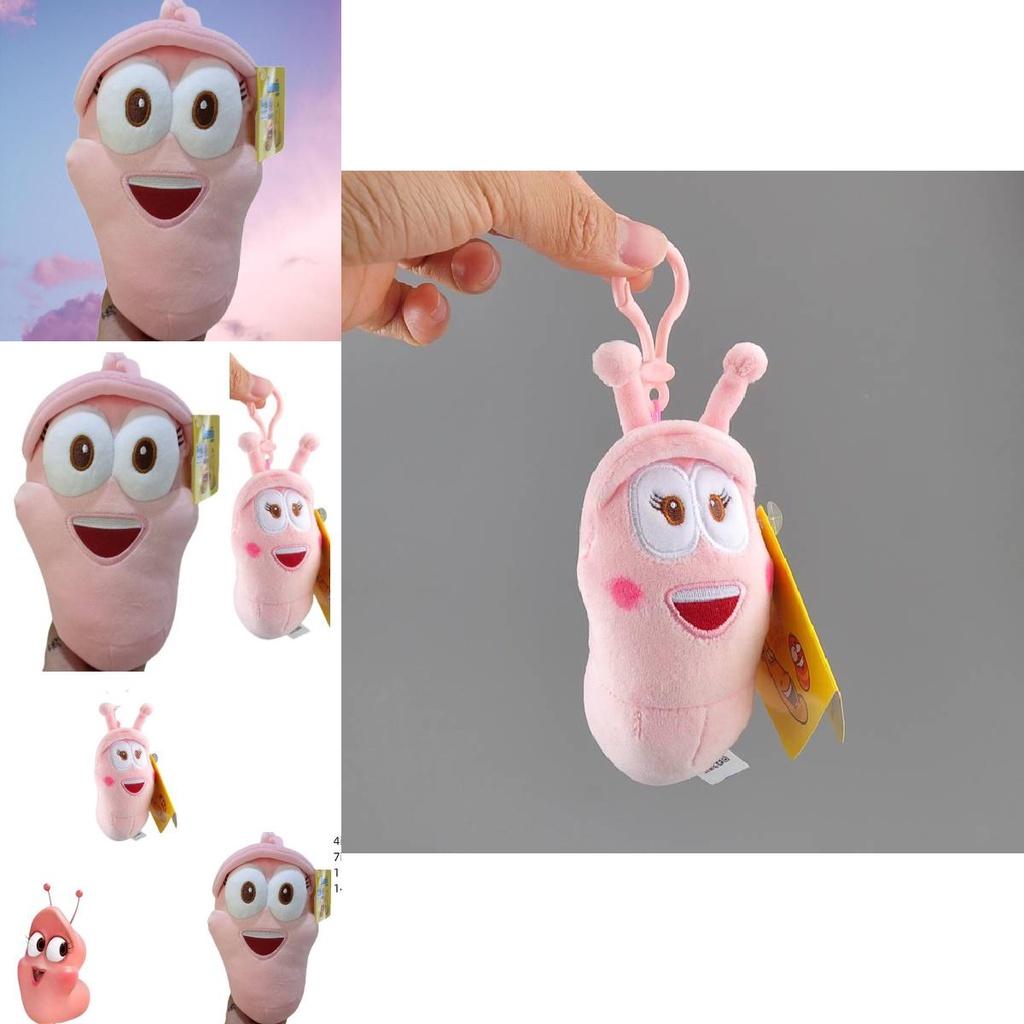 Nieuw, origineel, groot, grappig larven-insectenkussen voor kinderkamerdecoratie en speelgoed.
