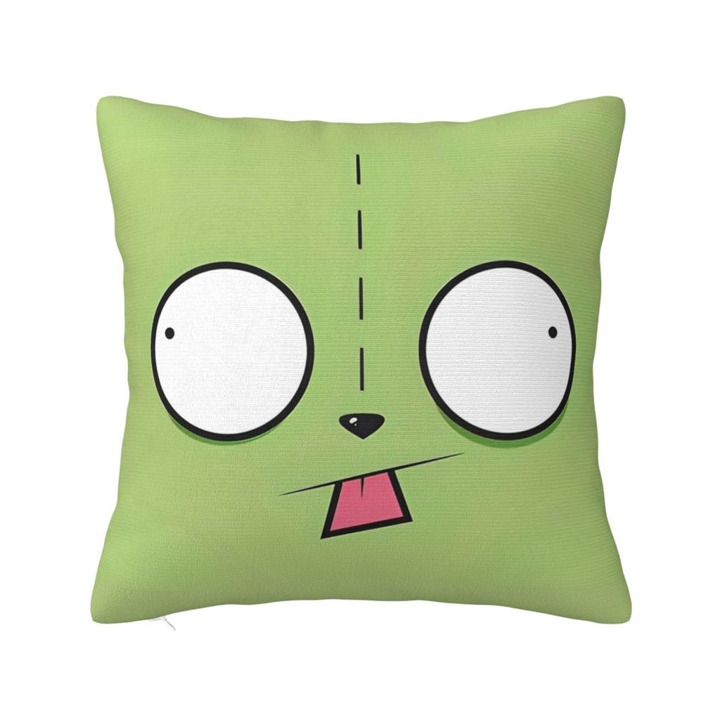 Invaders Zims Gir Cartoon Square Pillow Case Cushion Covers Fashion Polyester Decorative Pillowcase For Bed 40*40Cm