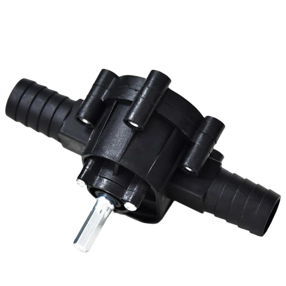 Self-priming Electric Hand Drill Pump Large Flow Liquid Transfer Pump  for  Watering/Car Cleaning