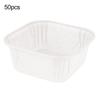 50Pcs Muffin Cup Easy To Release Disposable Non-stick High-temperature Resistant Roll-rim Design Baking Paper Thickened