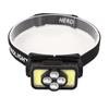 COB Head Lamp USB Rechargeable Led Head Lamp IPX4 Waterproof Headlight Motion Sensor Outdoor Fishing Camping Headlight