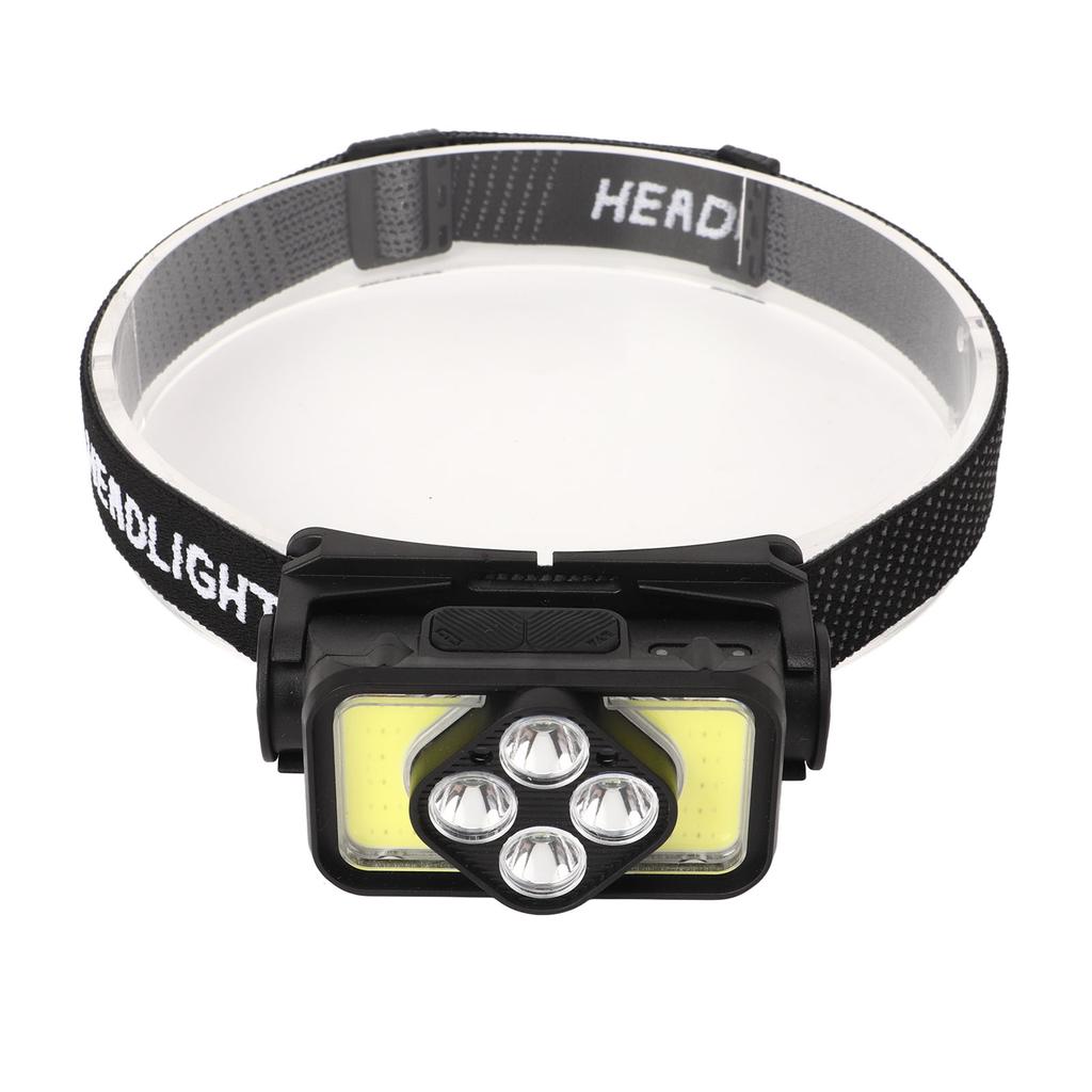 COB Head Lamp USB Rechargeable Led Head Lamp IPX4 Waterproof Headlight Motion Sensor Outdoor Fishing Camping Headlight